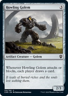 Howling Golem [Commander Legends] | Jack's On Queen