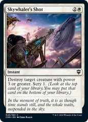 Skywhaler's Shot [Commander Legends] | Jack's On Queen