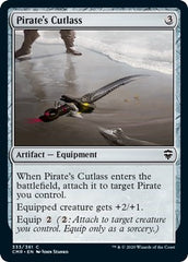 Pirate's Cutlass [Commander Legends] | Jack's On Queen
