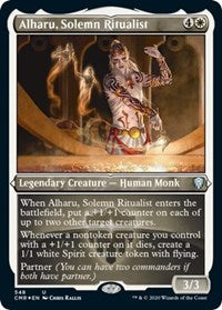 Alharu, Solemn Ritualist (Foil Etched) [Commander Legends] | Jack's On Queen