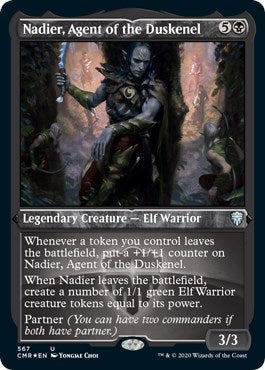 Nadier, Agent of the Duskenel (Foil Etched) [Commander Legends] | Jack's On Queen