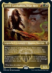 Jared Carthalion, True Heir (Foil Etched) [Commander Legends] | Jack's On Queen
