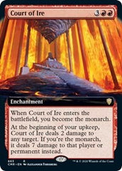 Court of Ire (Extended Art) [Commander Legends] | Jack's On Queen