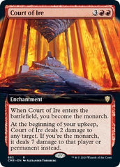 Court of Ire (Extended Art) [Commander Legends] | Jack's On Queen