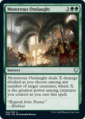 Monstrous Onslaught [Commander Legends] | Jack's On Queen