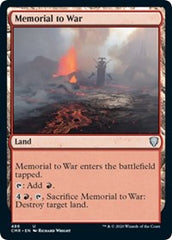 Memorial to War [Commander Legends] | Jack's On Queen