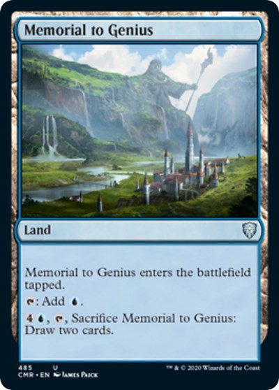 Memorial to Genius [Commander Legends] | Jack's On Queen