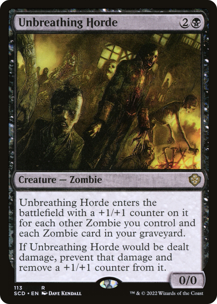 Unbreathing Horde [Starter Commander Decks] | Jack's On Queen