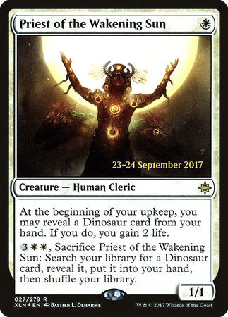 Priest of the Wakening Sun [Ixalan Promos] | Jack's On Queen
