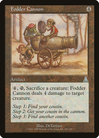 Fodder Cannon [Urza's Destiny] | Jack's On Queen