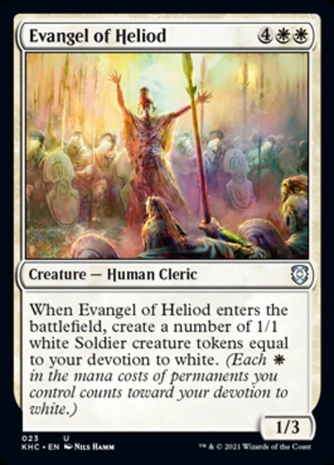 Evangel of Heliod [Kaldheim Commander] | Jack's On Queen