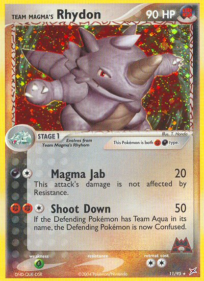 Team Magma's Rhydon (11/95) [EX: Team Magma vs Team Aqua] | Jack's On Queen