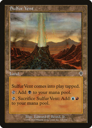 Sulfur Vent [Invasion] | Jack's On Queen