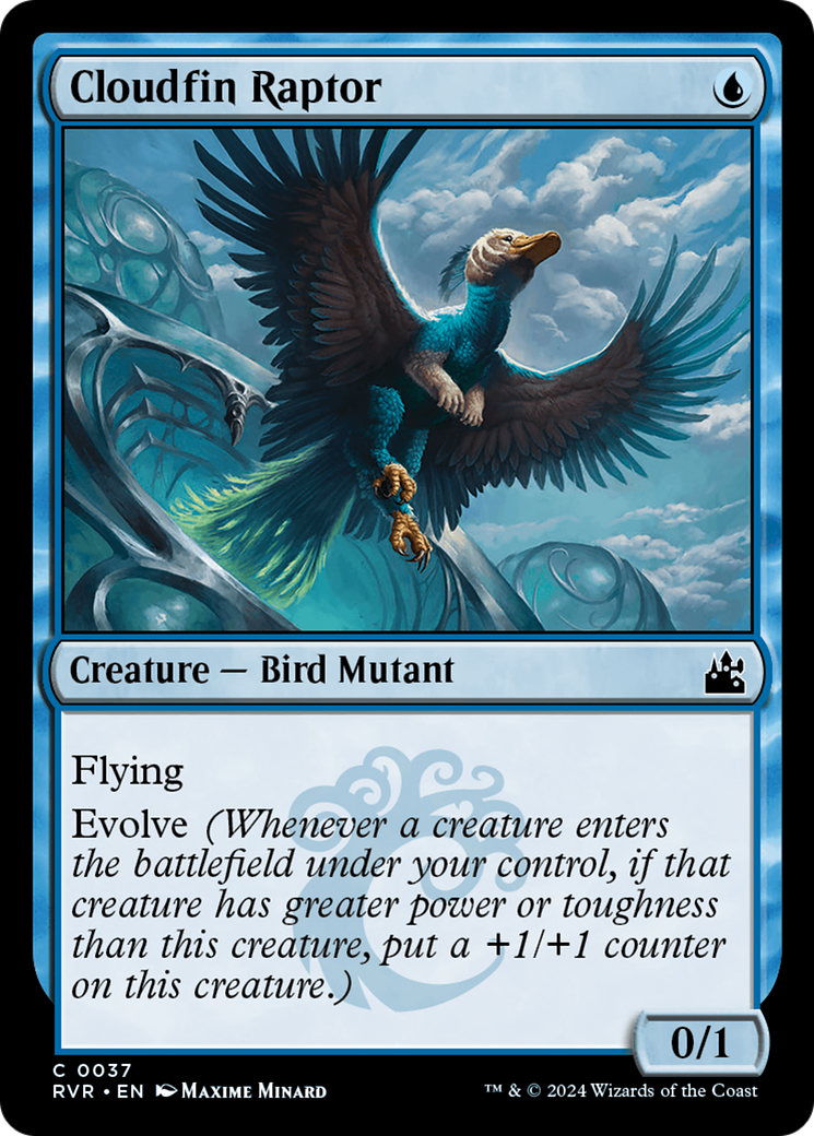 Cloudfin Raptor [Ravnica Remastered] | Jack's On Queen