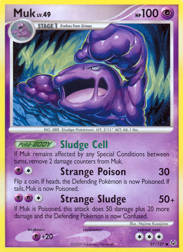 Muk (57/127) [Platinum: Base Set] | Jack's On Queen