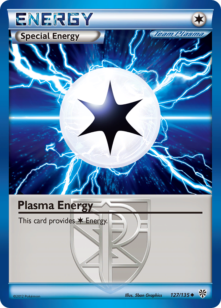 Plasma Energy (127/135) [Black & White: Plasma Storm] | Jack's On Queen