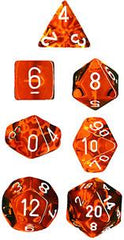 Chessex: Translucent Polyhedral Dice Set | Jack's On Queen