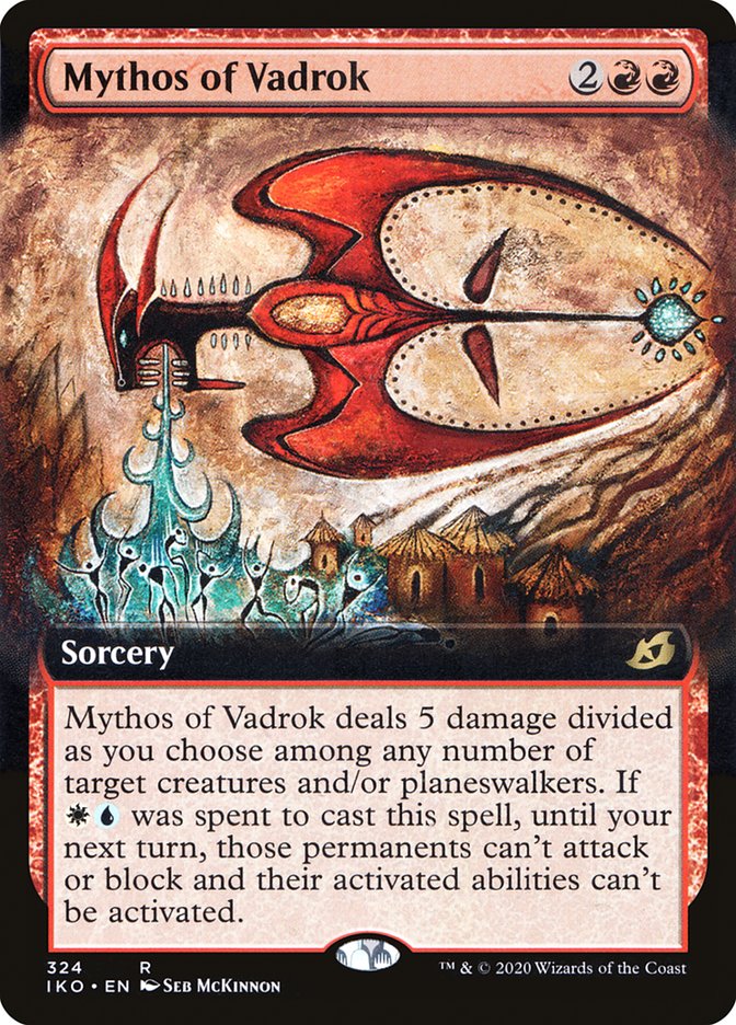 Mythos of Vadrok (Extended Art) [Ikoria: Lair of Behemoths] | Jack's On Queen