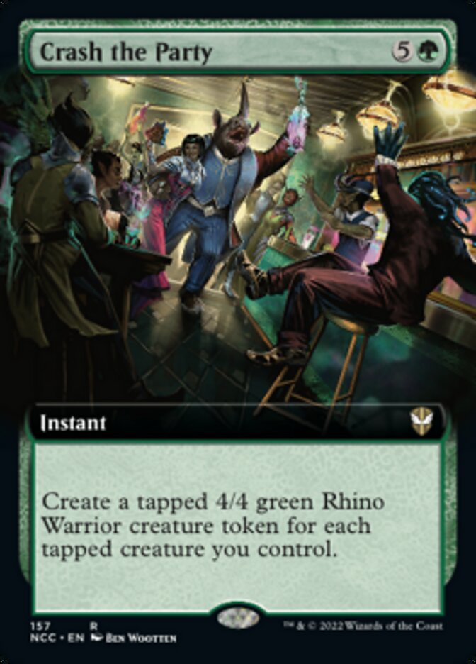 Crash the Party (Extended Art) [Streets of New Capenna Commander] | Jack's On Queen