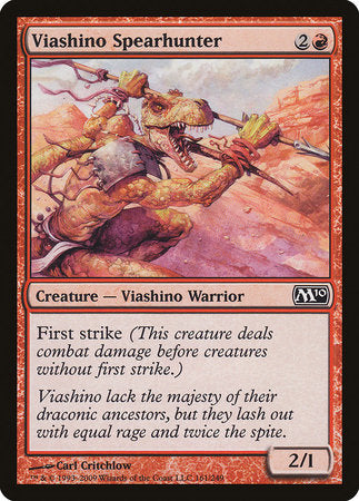 Viashino Spearhunter [Magic 2010] | Jack's On Queen