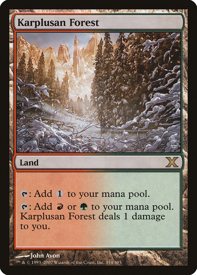 Karplusan Forest [Tenth Edition] | Jack's On Queen