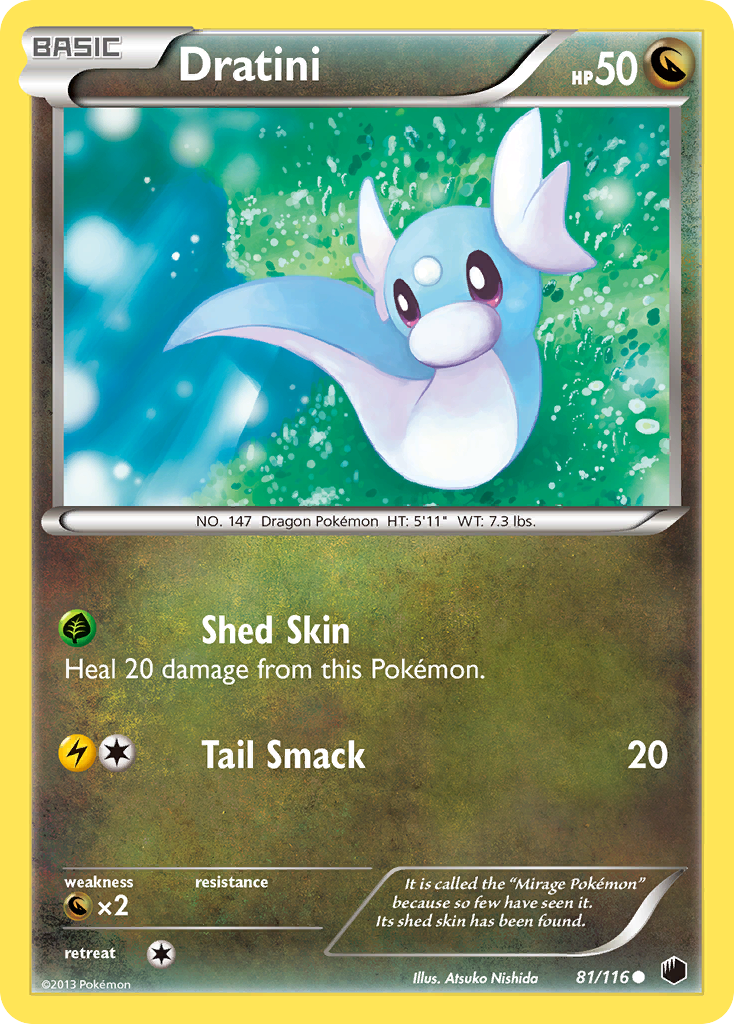 Dratini (81/116) [Black & White: Plasma Freeze] | Jack's On Queen