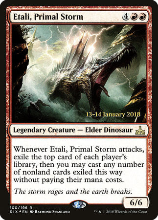 Etali, Primal Storm [Rivals of Ixalan Promos] | Jack's On Queen