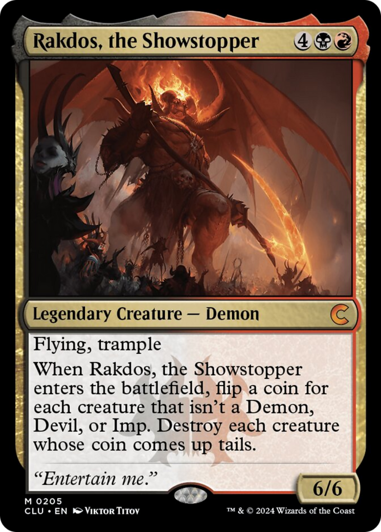 Rakdos, the Showstopper [Ravnica: Clue Edition] | Jack's On Queen