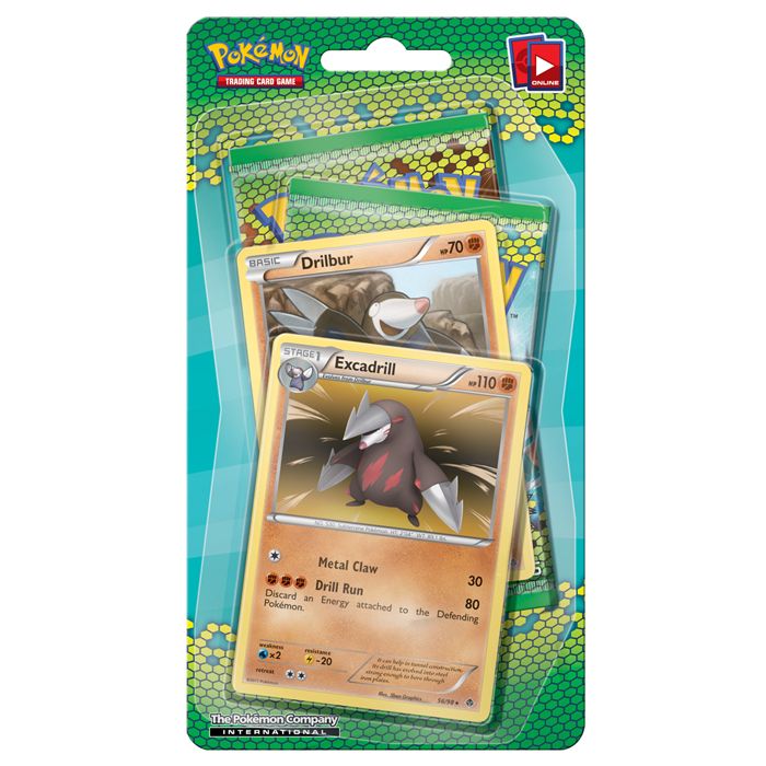 Black & White: Dragons Exalted - 2-Pack Blister (Excadrill, Drilbur) | Jack's On Queen