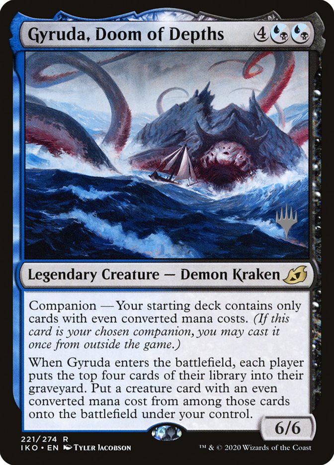 Gyruda, Doom of Depths (Promo Pack) [Ikoria: Lair of Behemoths Promos] | Jack's On Queen