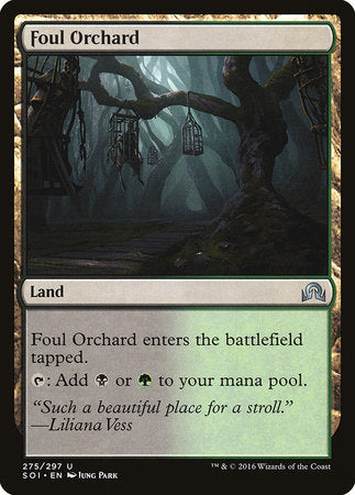 Foul Orchard [Shadows over Innistrad] | Jack's On Queen