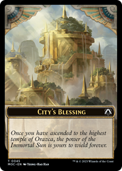 Butterfly // City's Blessing Double-Sided Token [March of the Machine Commander Tokens] | Jack's On Queen