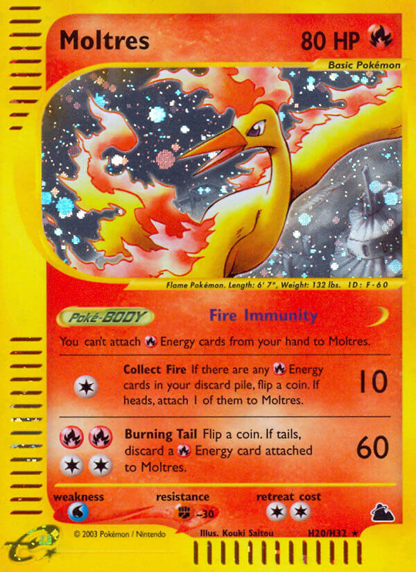 Moltres (H20/H32) [Skyridge] | Jack's On Queen