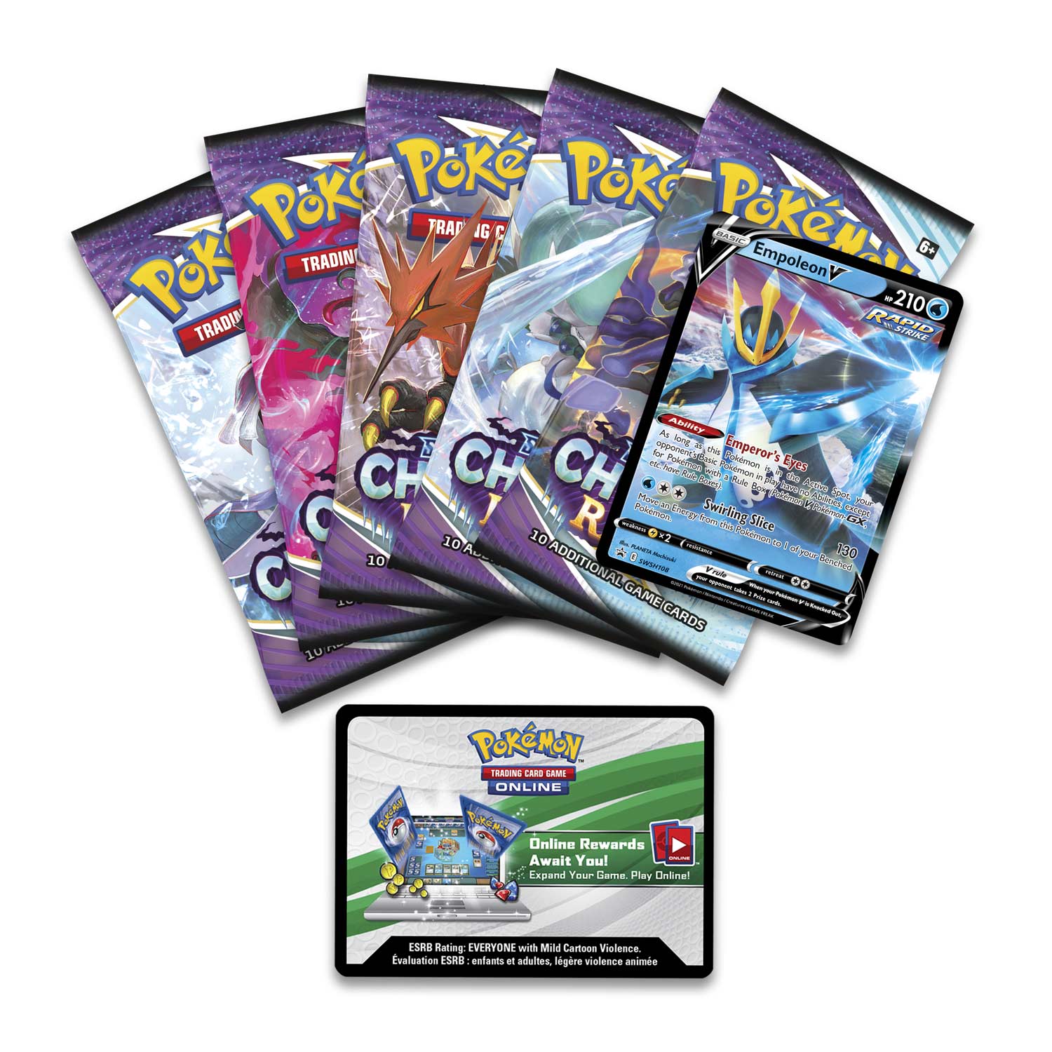 Sword & Shield: Battle Styles - V Strikers Tin (Empoleon V) | Jack's On Queen