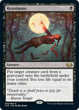 Reanimate [Commander Collection: Black] | Jack's On Queen