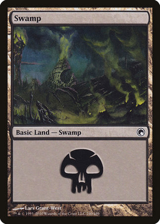 Swamp (240) [Scars of Mirrodin] | Jack's On Queen