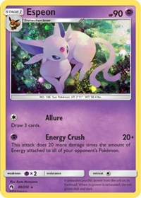 Espeon (89/214) (Cosmos Holo) (Blister Exclusive) [Sun & Moon: Lost Thunder] | Jack's On Queen