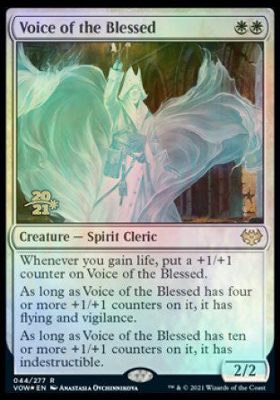 Voice of the Blessed [Innistrad: Crimson Vow Prerelease Promos] | Jack's On Queen