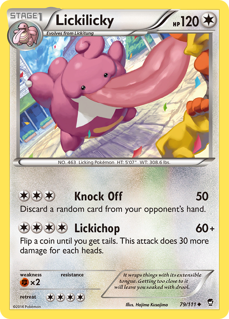 Lickilicky (79/111) [XY: Furious Fists] | Jack's On Queen