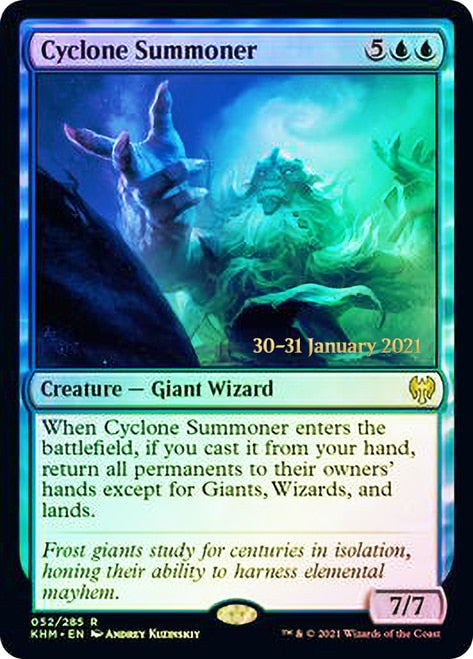 Cyclone Summoner  [Kaldheim Prerelease Promos] | Jack's On Queen