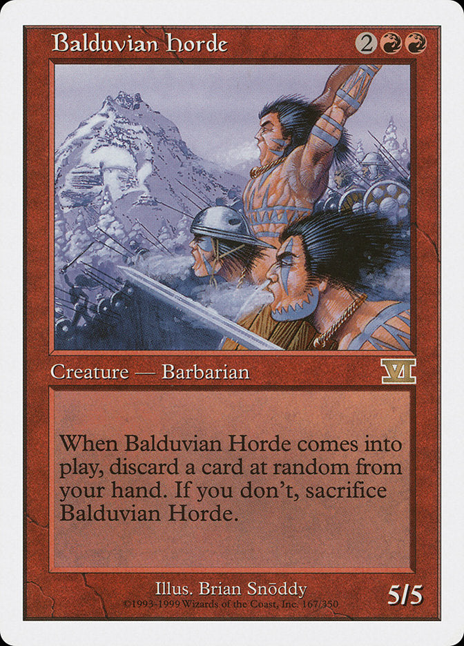 Balduvian Horde [Classic Sixth Edition] | Jack's On Queen