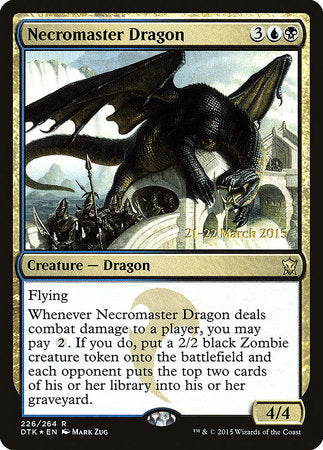Necromaster Dragon [Dragons of Tarkir Promos] | Jack's On Queen