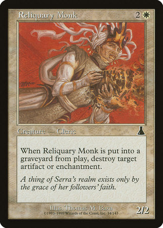 Reliquary Monk [Urza's Destiny] | Jack's On Queen