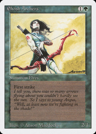 Elvish Archers [Revised Edition] | Jack's On Queen