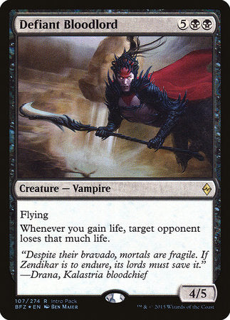 Defiant Bloodlord [Battle for Zendikar Promos] | Jack's On Queen