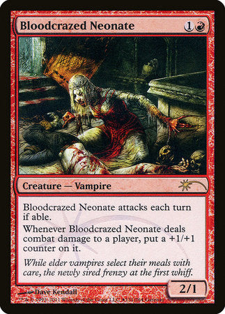 Bloodcrazed Neonate [Wizards Play Network 2011] | Jack's On Queen