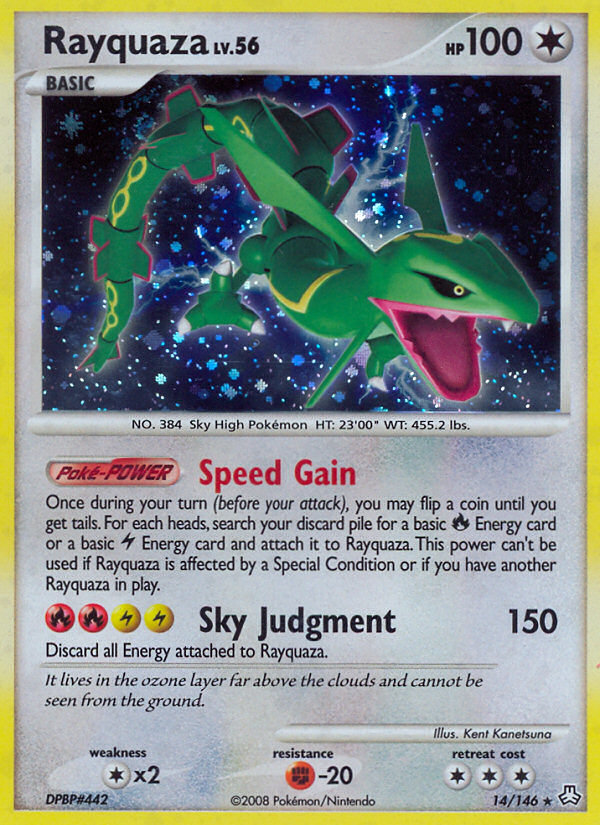 Rayquaza (14/146) [Diamond & Pearl: Legends Awakened] | Jack's On Queen