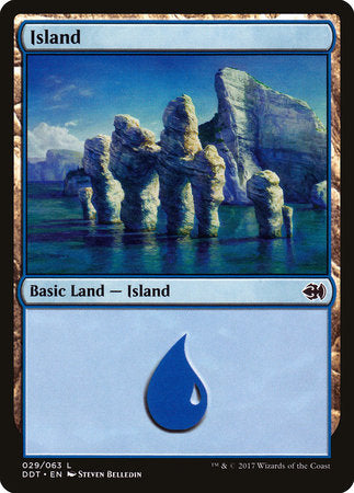 Island (29) [Duel Decks: Merfolk vs. Goblins] | Jack's On Queen