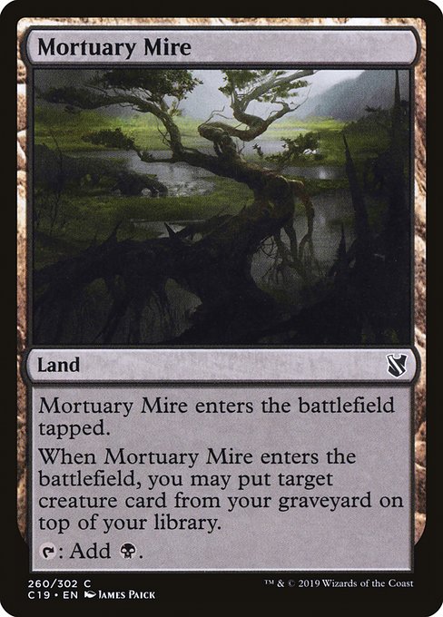 Mortuary Mire [Commander 2019] | Jack's On Queen