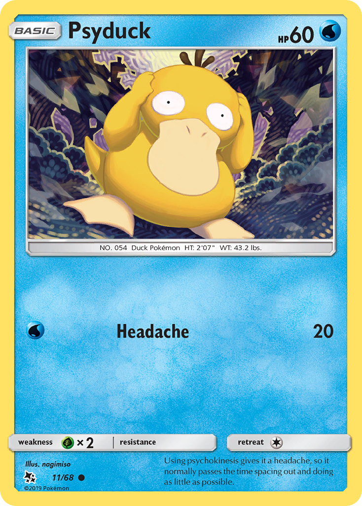 Psyduck (11/68) [Sun & Moon: Hidden Fates] | Jack's On Queen